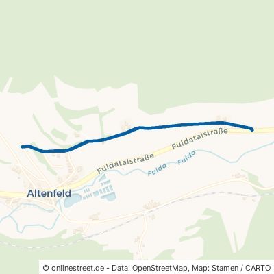 Rhönweg Gersfeld Altenfeld 