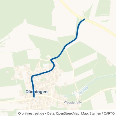 Drei-Kreuz-Straße Ehingen Dächingen 