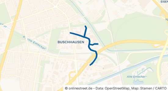Max-Eyth-Straße Oberhausen Buschhausen 