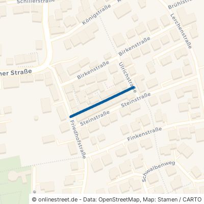 Schmale Straße Hülben 