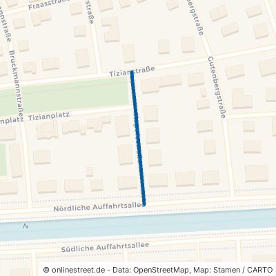 Tiepolostraße München Neuhausen-Nymphenburg 