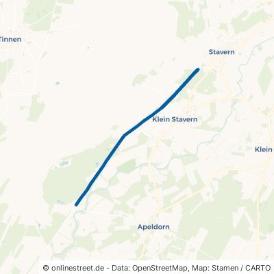 Schlagbrückener Weg (Panzerstraße) Stavern 