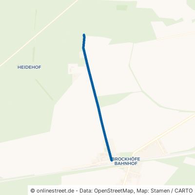 Heidehofsweg Wriedel Brockhöfe Bhf 