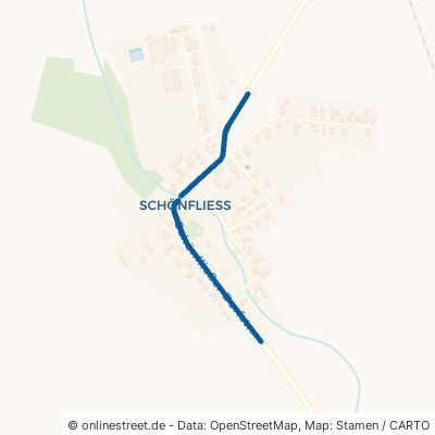Schönfließer Dorfstraße Lebus 