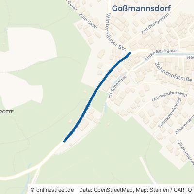 Darstadter Straße Ochsenfurt Goßmannsdorf 