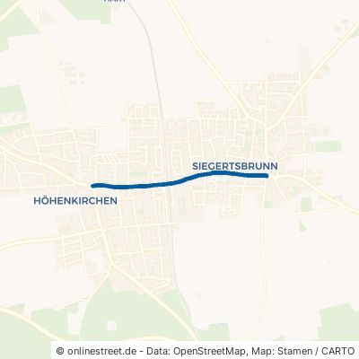 Bahnhofstraße Höhenkirchen-Siegertsbrunn Siegertsbrunn 