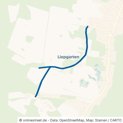 Bergstraße Liepgarten 