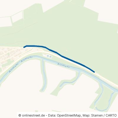 Ostsee- Obbyn / Altmühltal Radweg Kinding 