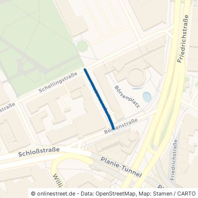 Huberstraße Stuttgart Mitte 