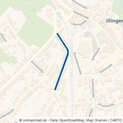 Schillerstraße Illingen 