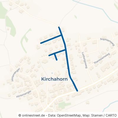 Hohbaumweg Ahorntal Kirchahorn 