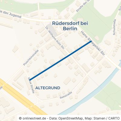 Otto-Nuschke-Straße Rüdersdorf 