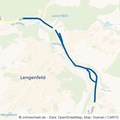 Polenzstraße 08485 Lengenfeld Grün 