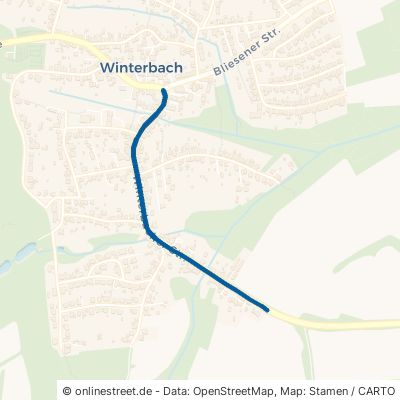 Winterbacher Straße Sankt Wendel Winterbach 