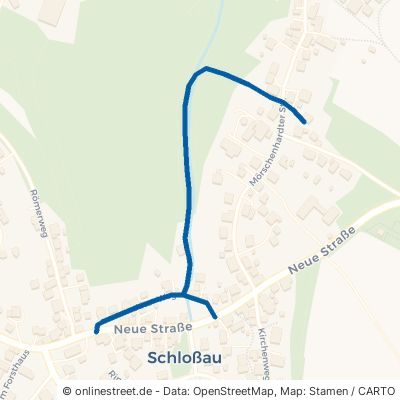 Alter Weg Mudau Schloßau / Waldauerbach 