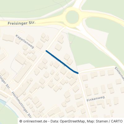 Amselweg Oberschleißheim Lustheim 