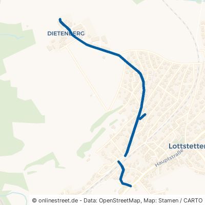 Dietenbergstraße Lottstetten 