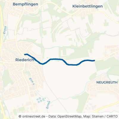 Grafenberger Straße Riederich 
