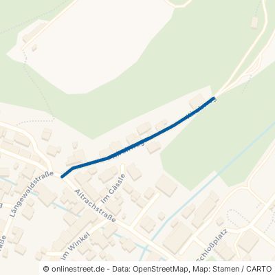 Kirchweg Geisingen Aulfingen 