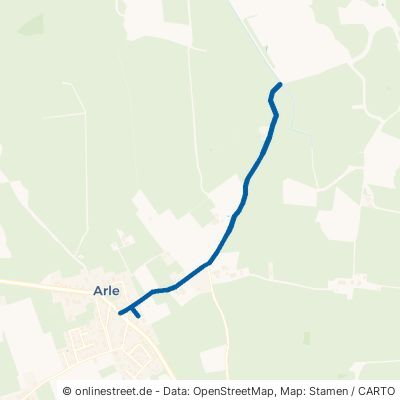 Dornumer Weg Großheide Arle 