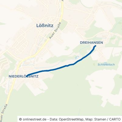 Dittersdorfer Straße Lößnitz 