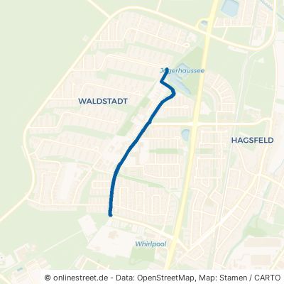 Glogauer Straße Karlsruhe Waldstadt 