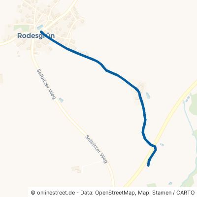 Wiesenhausweg Selbitz Rodesgrün 