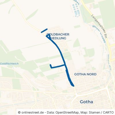 Goldbacher Straße Gotha 