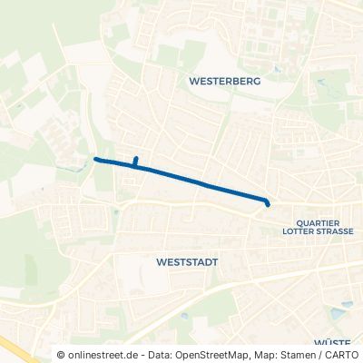 Wilhelmstraße Osnabrück Westerberg 