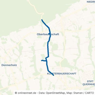 Kahle-Wart-Straße Hüllhorst Oberbauerschaft 