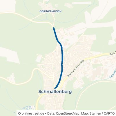 Obringhauser Straße Schmallenberg 