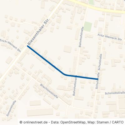 Kastanienallee Eberswalde Finow 