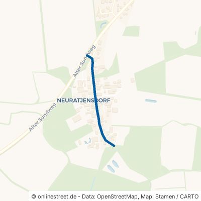 Dörpstraat Gremersdorf Neuratjensdorf 