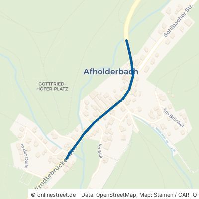 Erndtebrücker Straße Netphen Afholderbach 