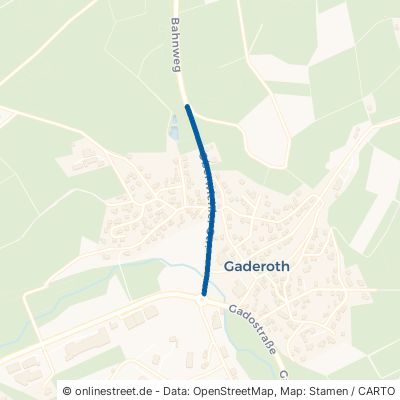 Oberwiehler Straße Nümbrecht Gaderoth 
