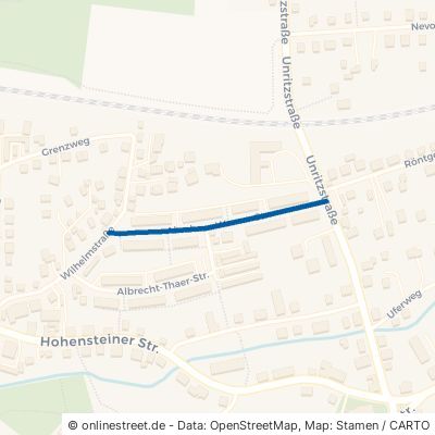 Abraham-Werner-Straße Chemnitz Reichenbrand 