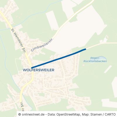 Römerstraße Nohfelden Wolfersweiler 