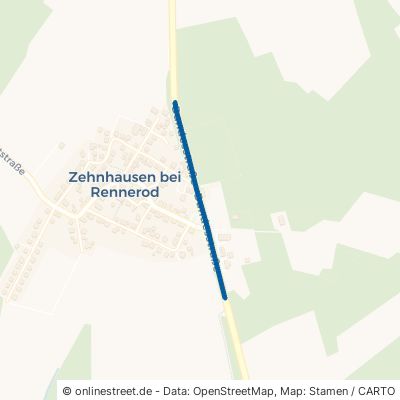 Bundesstraße Zehnhausen bei Rennerod 