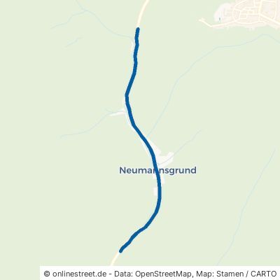 Neumannsgrund Neuhaus am Rennweg Steinheid 