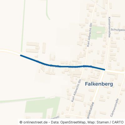 Kossaer Straße Trossin Falkenberg 