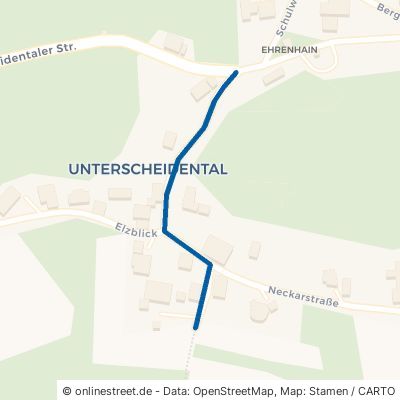 Balsbacher Straße Mudau Scheidental 