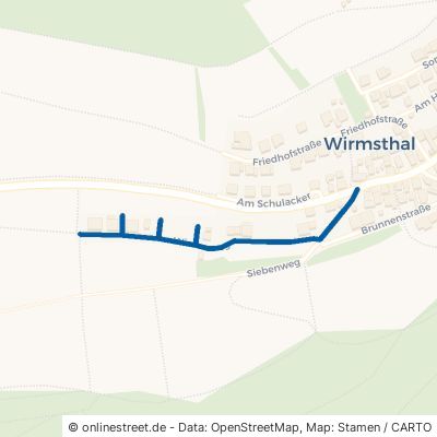 Wiesenweg Euerdorf Wirmsthal 
