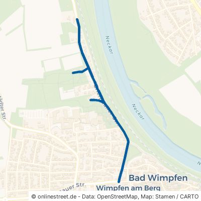 Erich-Sailer-Straße Bad Wimpfen Wimpfen am Berg 