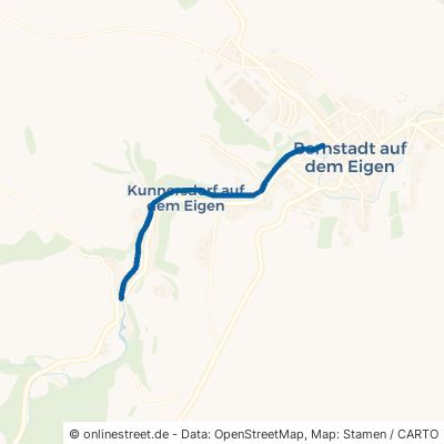 Am Pließnitztal Bernstadt an der Eigen Kunnersdorf a. d. Eigen 