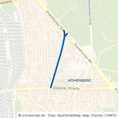 Fuldaer Straße Köln Höhenberg 