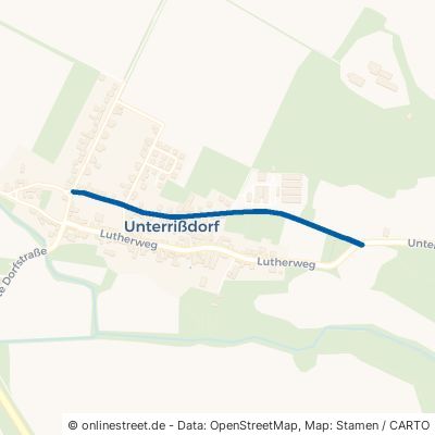 Hintere Dorfstraße Eisleben Unterrißdorf 