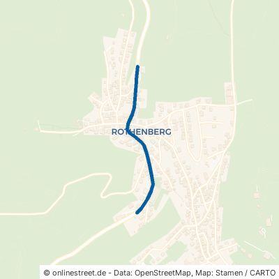 Odenwälder Landstraße Oberzent Rothenberg 