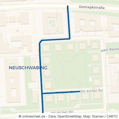 Hans-Döllgast-Straße München Schwabing-Freimann 