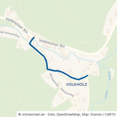 Mittelweg Bad Laasphe Volkholz 