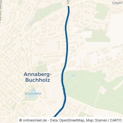 Robert-Blum-Straße Annaberg-Buchholz Annaberg 